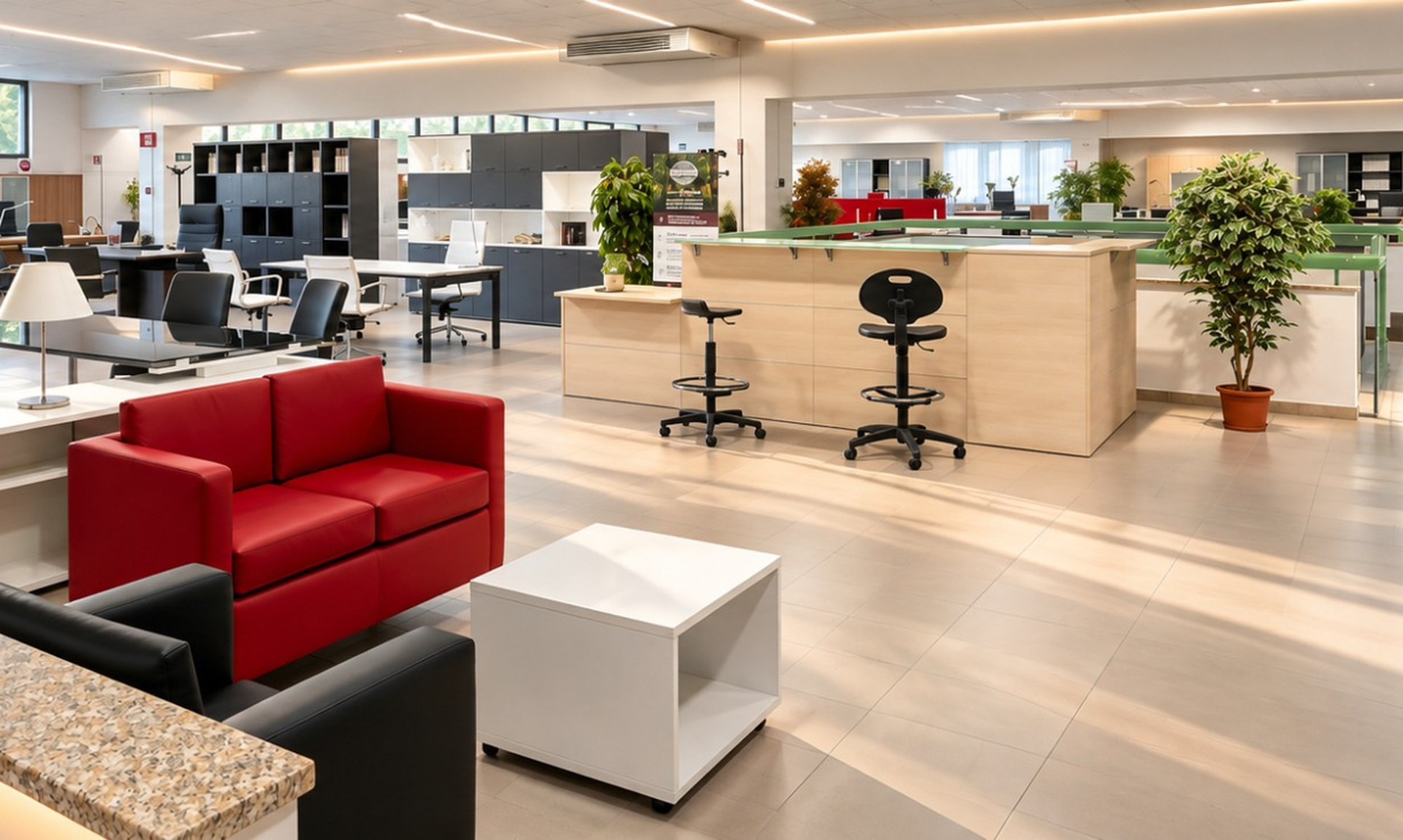 Showroom FUMU arredamento ufficio